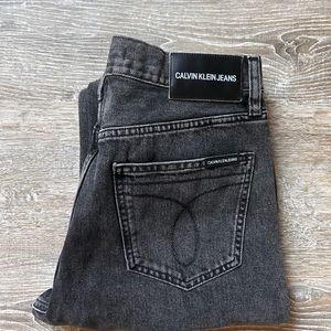 Calvin Klein Mens 29x32 Black Jeans